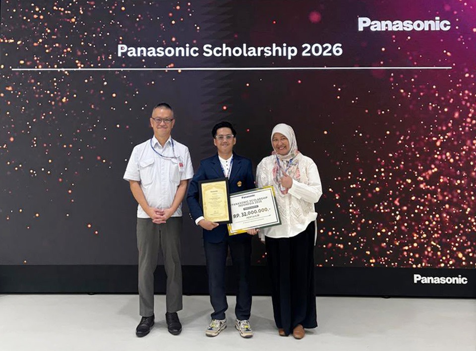 Mahasiswa Magister Fikom Unpad Raih Panasonic Scholarship Asia 2026
